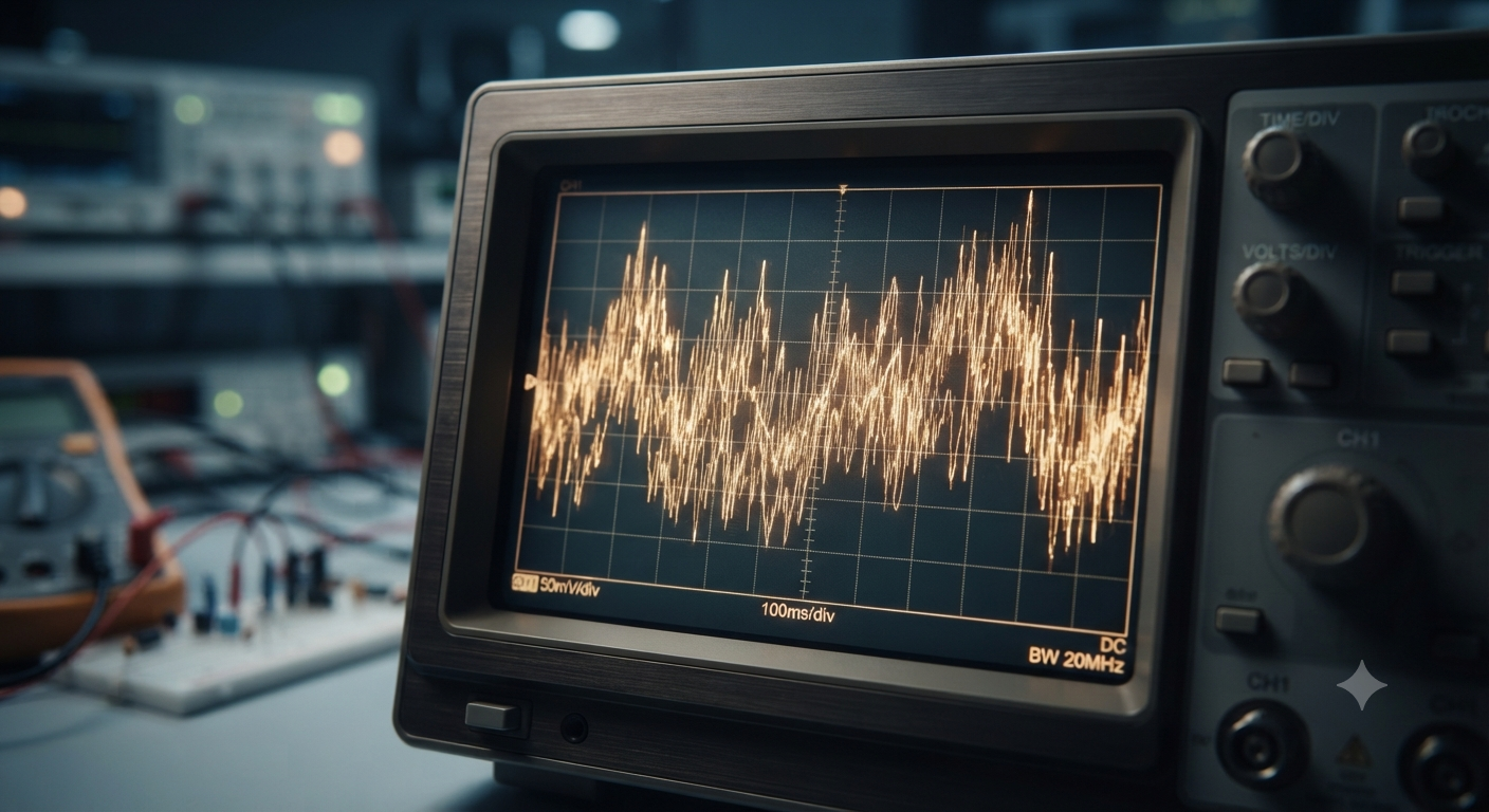 Flicker noise graph